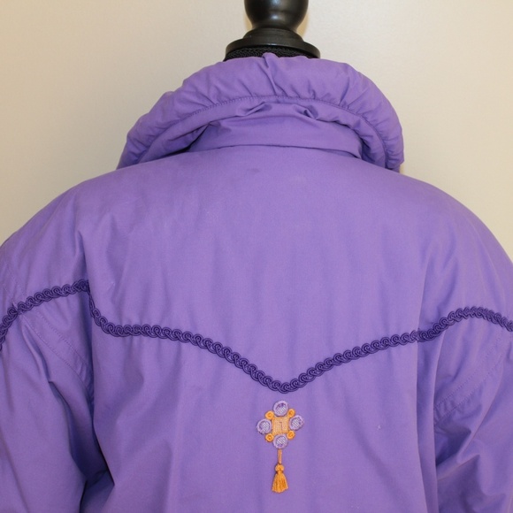 SKIING PASSPORT Womens Size S Purple Jacket - Picture 3 of 8